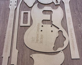 Gibson SG Guitar Template Set
