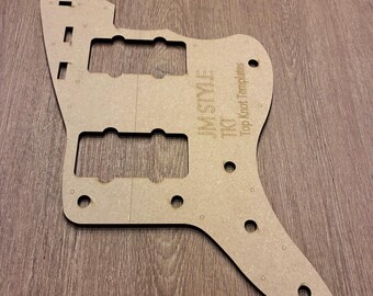 Fender Jazzmaster Guitar Scratchplate Template