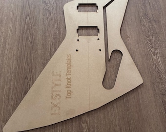 Gibson Explorer Guitar Body Template