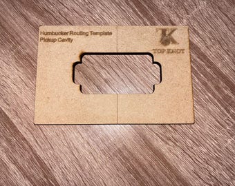 Guitar Humbicker Pickup Template