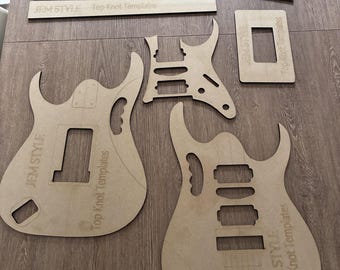 Ibanez Jem Style Guitar Template Set