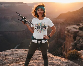 T-shirt med retrokonfettimotiv | Rolig retro-t-shirt med konfettimotiv