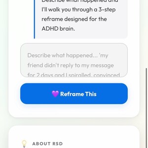 AiDHD AI Planner – ADHD-uppgiftshanterare, vanespårare, målsättare och humörspårare (webbapp) bild 9