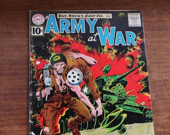 D C Comics Our Army at War # 111 1961 Good Color and Gloss See Photos for condition