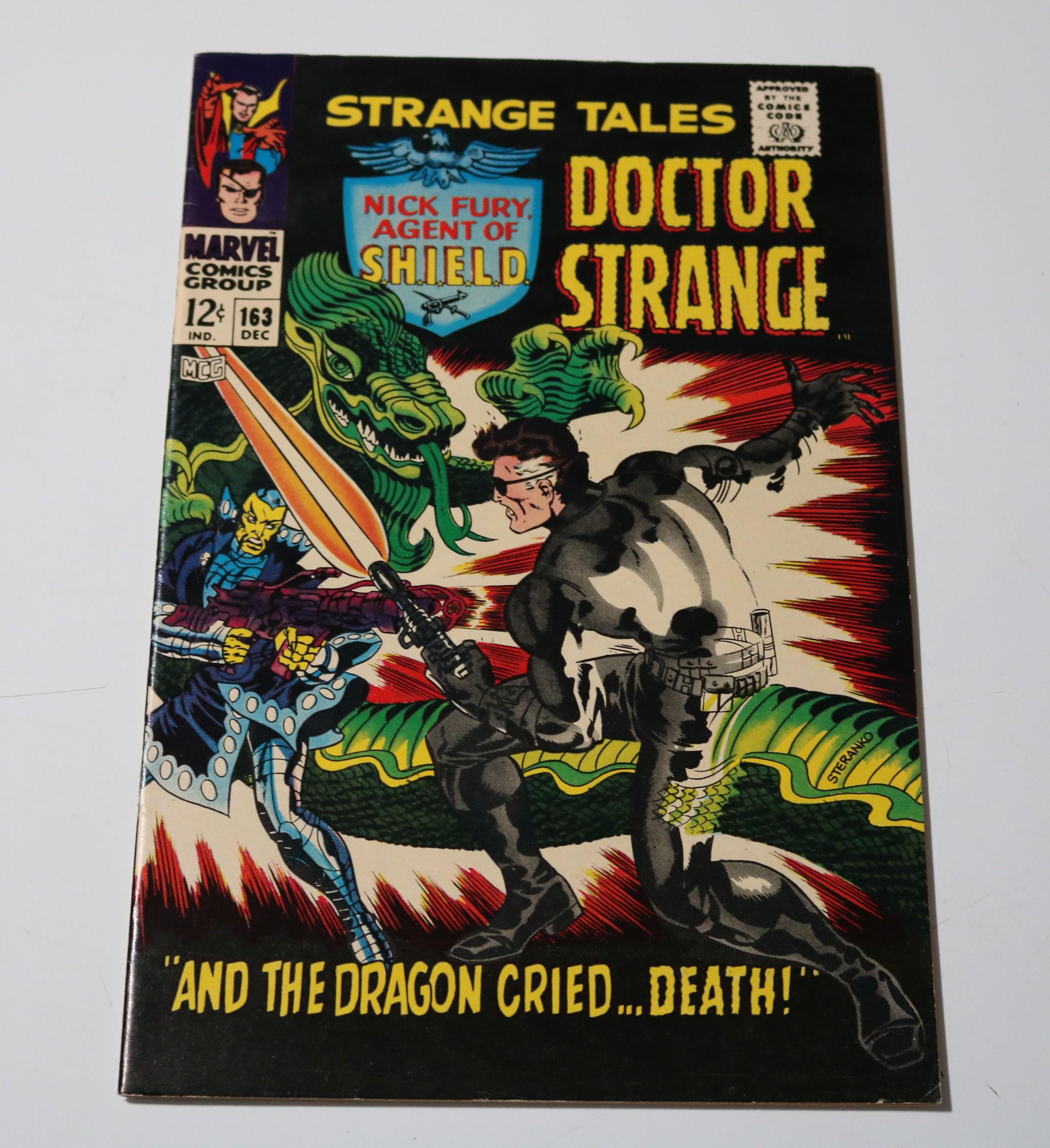 Marvel Comics Strange Tales 163 Nick Fury Shield Dr. Strange