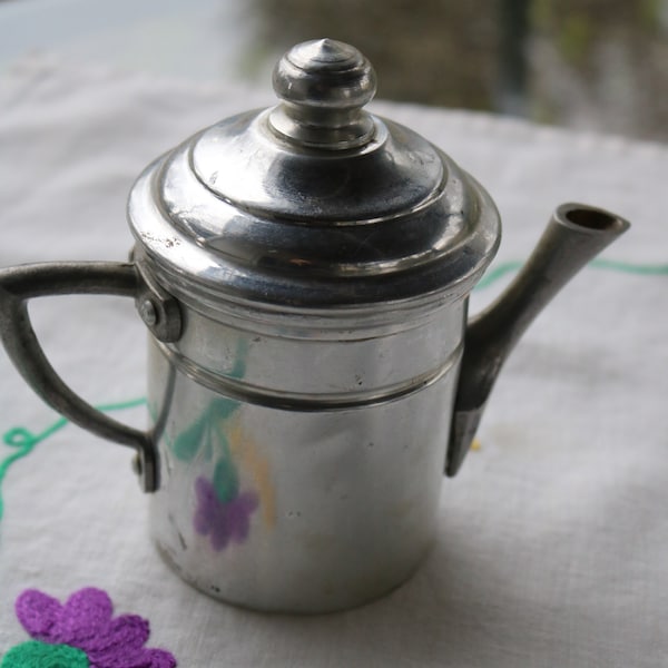 50s Italian Expresso Coffee Pot Tiny 1 Cup Marked