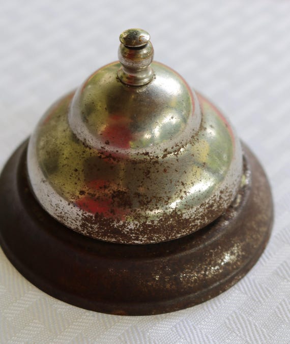 Vintage Solid Brass 3-bell Door Chime | Shopkeeper Bell