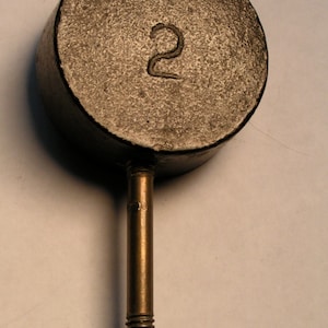 1930s Number 2 clock GONG COIL Base part for Replacement or REPURPOSE screw end