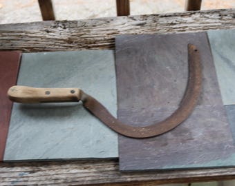 Vintage Sickle/Scythe/Corn Knife Early 1900s Reaping hook From an Old New England Barn