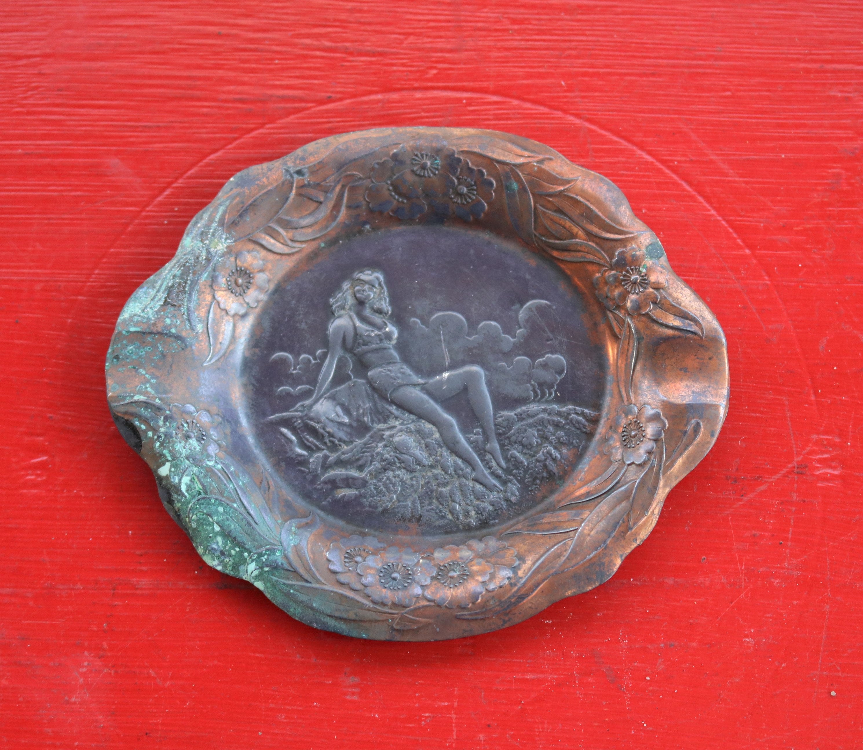 Occupied Japan 超希少灰皿セット　龍柄　銅製　ビンテージ Occupied Japan Ashtrays - Etsy