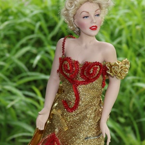 1996 Franklin Mint MARILYN MONROE DOLL Movie River of No Return Porcelain -  Etsy UK