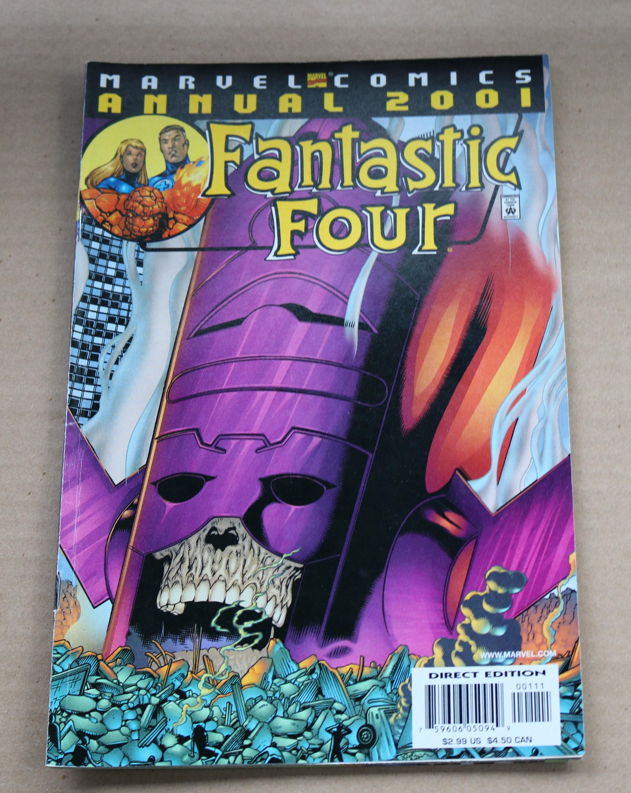 Marvel Comics Fantastic Four King Size 13 Annual 21, 17, 22 and