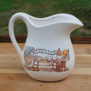 60s 70s Country Folk MC COY PITCHER #365 hildren Baking Cookies The Happiest Time Series