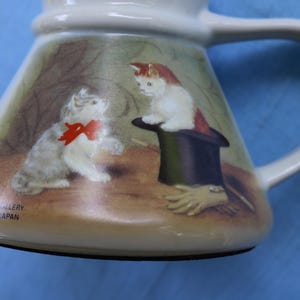 Caneca de viagem artesanal japonesa Otagigi dos anos 70 e 80, luvas de cartola para gatos de 16 onças, galeria Woodriver