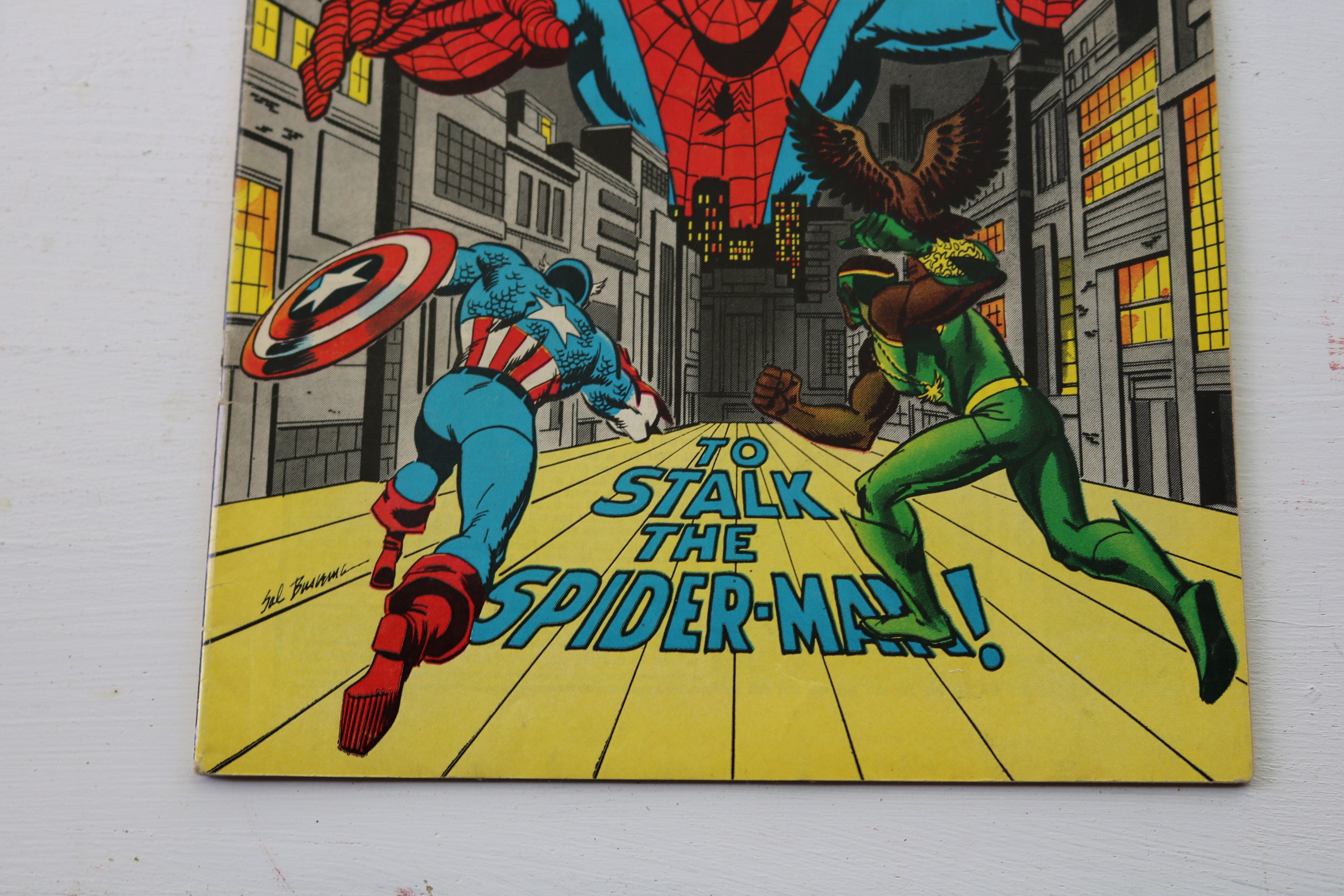 Marvel Comics CAPTAIN AMERICA and the FALCON 137 1971 217 Etsy UK