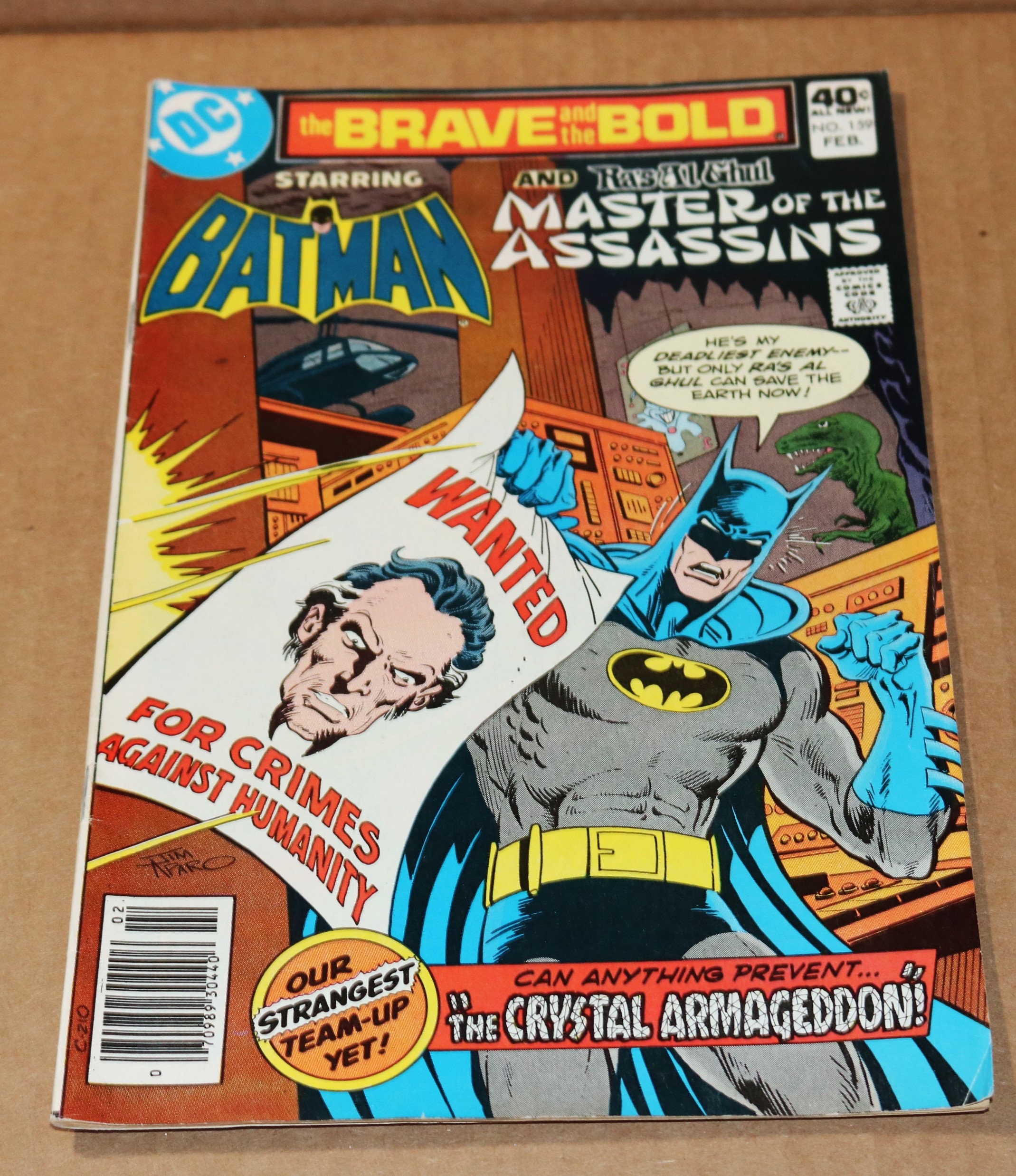 DC Comics Batman 243 Neal Adams, 279 and Brave and Bold 159 RAS Al