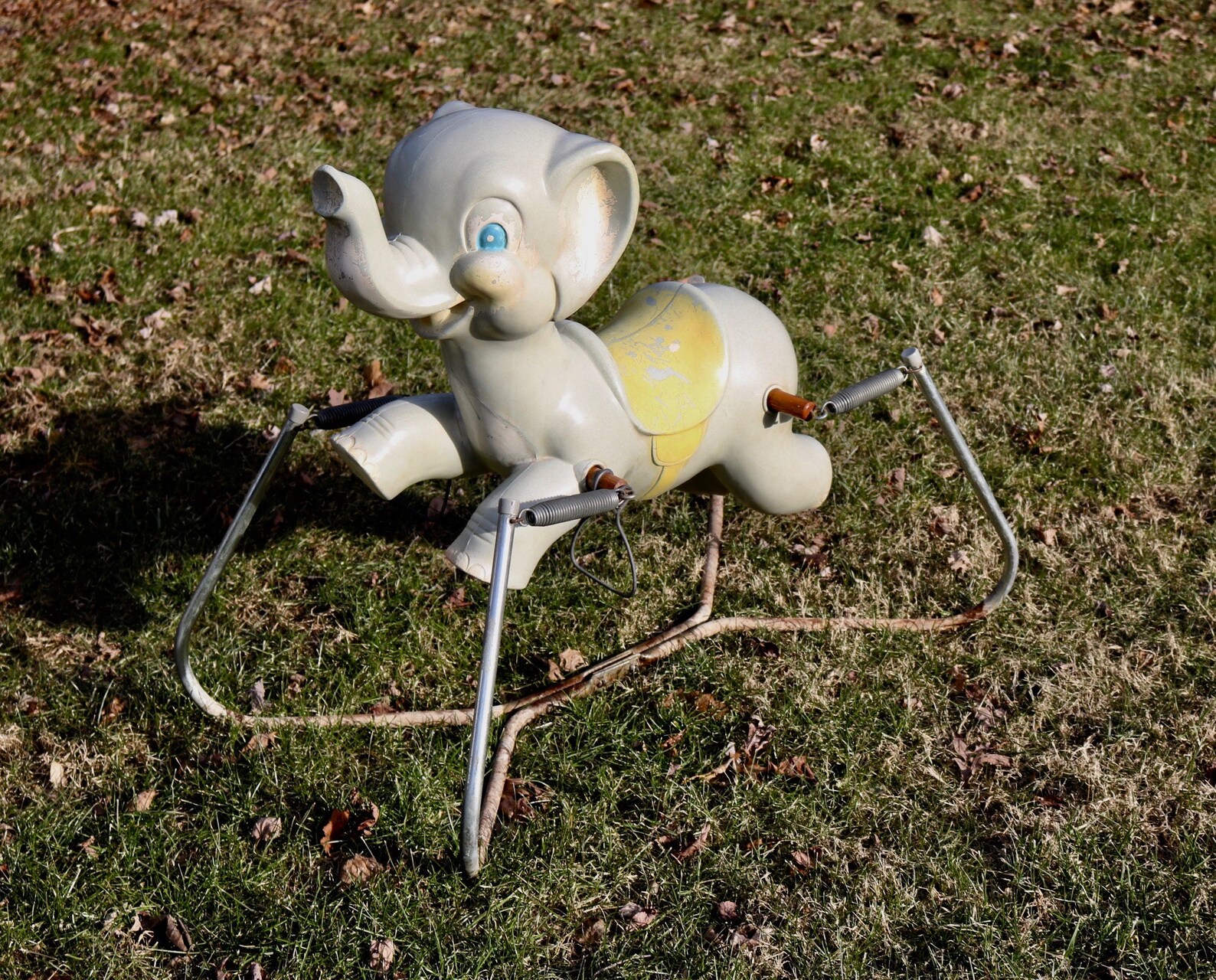 Vintage OLLIE the ROCKING ELEPHANT by Delphos Bending Co Ohio Etsy