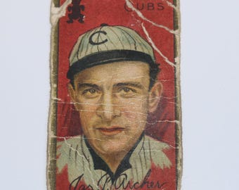 T205 James P Archer Chicago Cubs 1911 Gold Border Tobacco Baseball Card Sweet Caporal Rückseite Untere Klasse