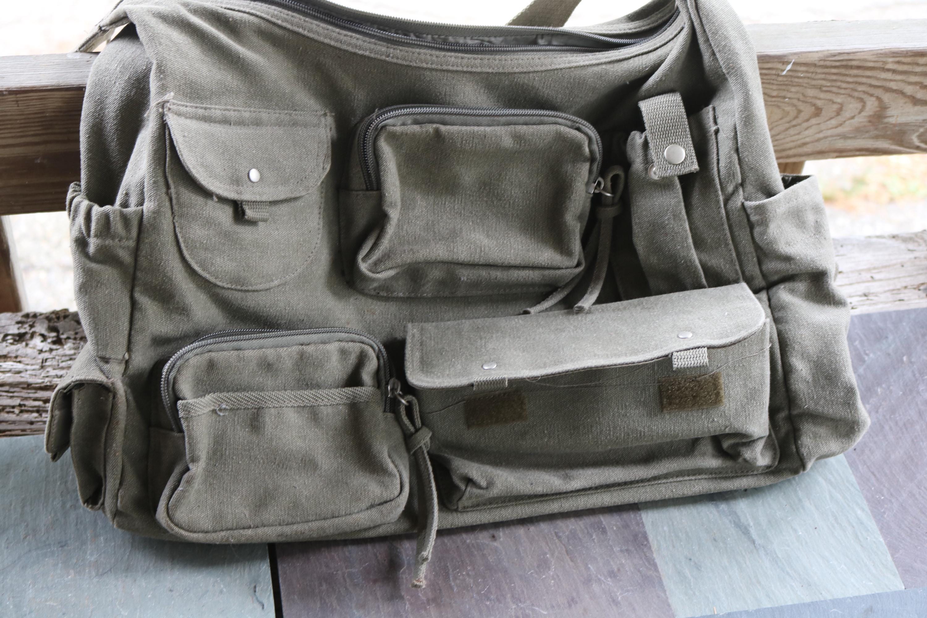 90s Army Bag - Etsy