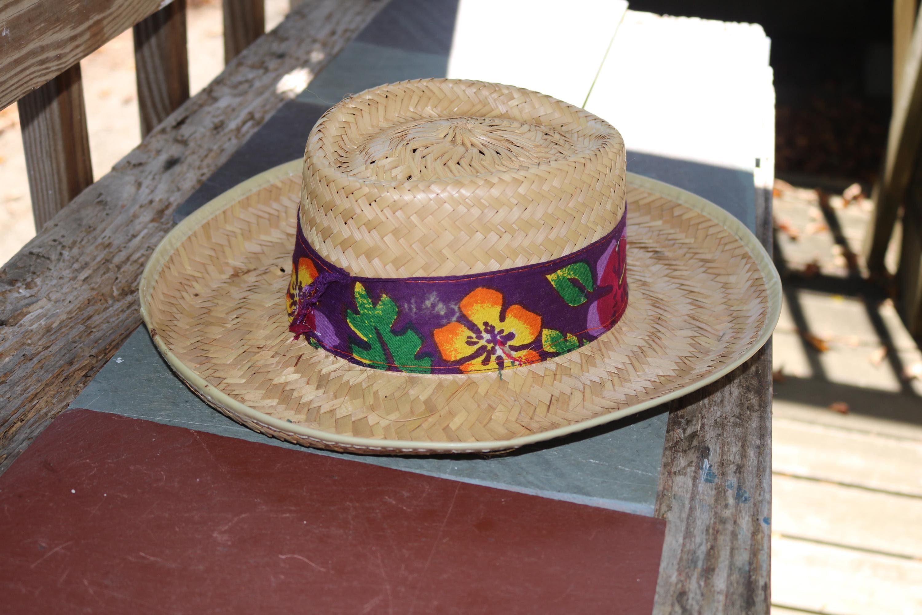 Straw Hats Made in Hawaii - Etsy display picture 1