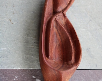 MCM Minimalists Haïtiaanse MADONNA houten sculptuur van Francois