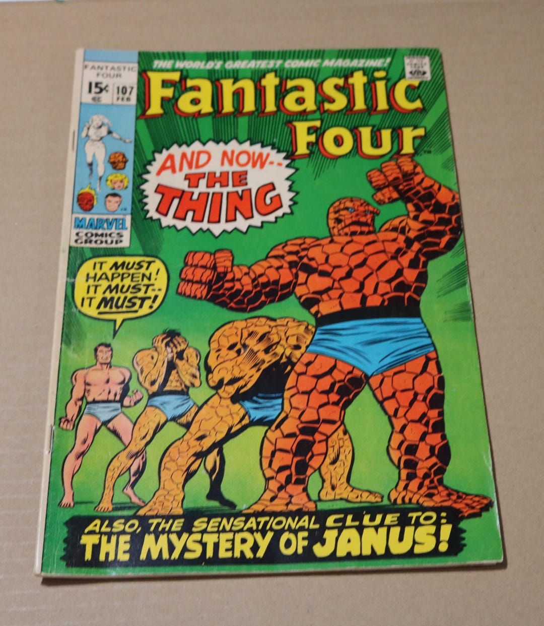 マーベルコミック『ファンタスティック・フォー』#91、93、107、119