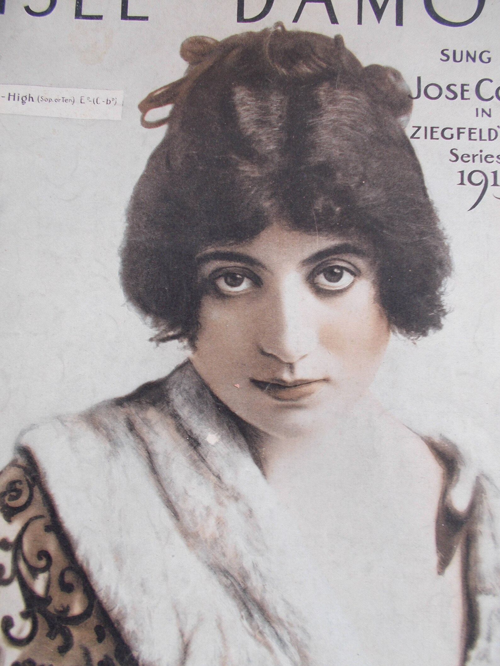 ISLE D'AMOUR Ziegfeld Girl Sheet MUSIC Ziegfeld's Etsy