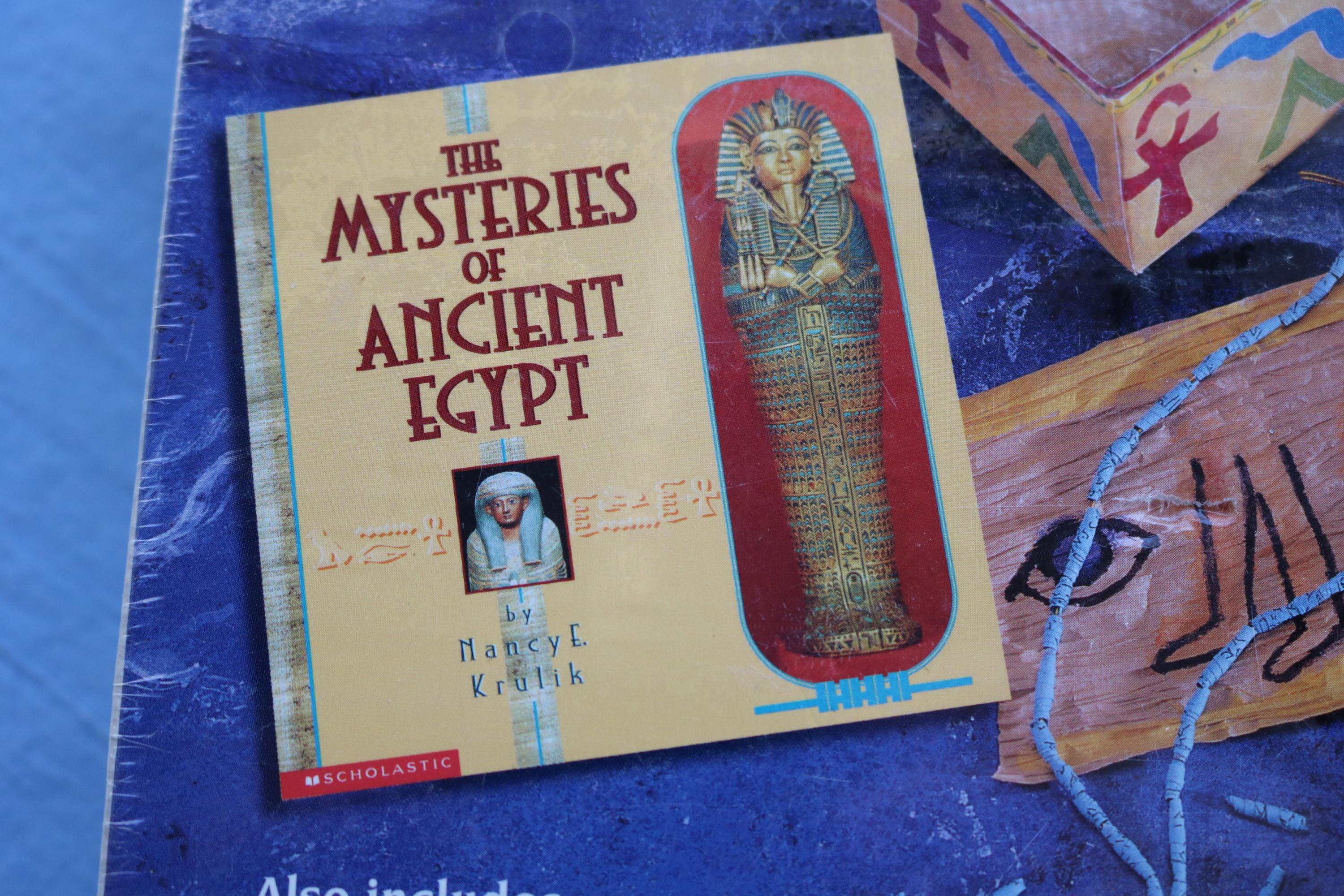 Sealed in Box 90s CHILDREN'S Ancient Egypt CRAFT KIT by Scholastic