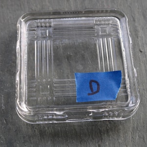 ELIGE UNA Tapa de repuesto cuadrada para caja de almacenamiento de refrigerador de vidrio de 40s