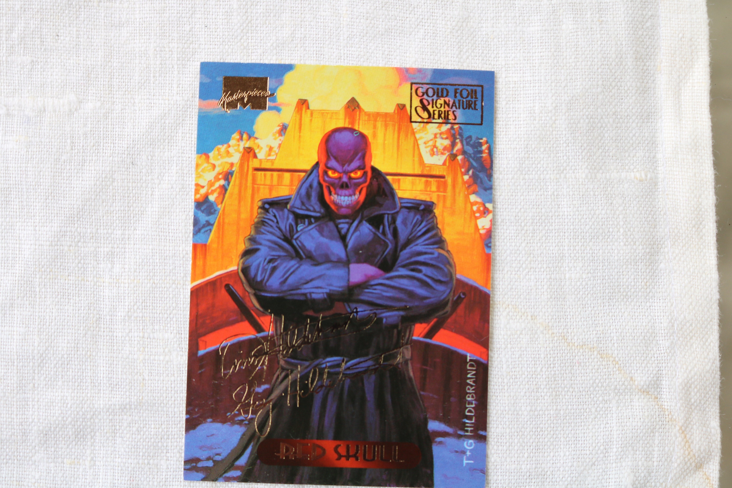 宝物♪今は幻の商品カーペンターズパンフレット Marvel Masterpiece Card Set 1994 Hildebrandt Brothers GALACTUS and