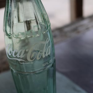 Choose ONE  Southern States 60s Hobble Skirt COCA-COLA Coke Green Glass Bottle Alabama Louisiana Mississippi N Carolina Tennessee       S