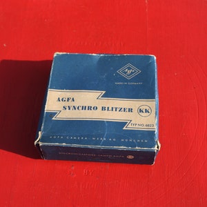 AGFA SYNCHRO BLITZER Type 6823 Made in Germany Photography Repurpose Art Supplies