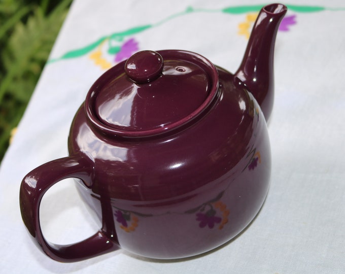 Late 90s Early 2000 OLD AMSTERDAM TEAPOT Dark Plum Purple 5 Cup Etsy