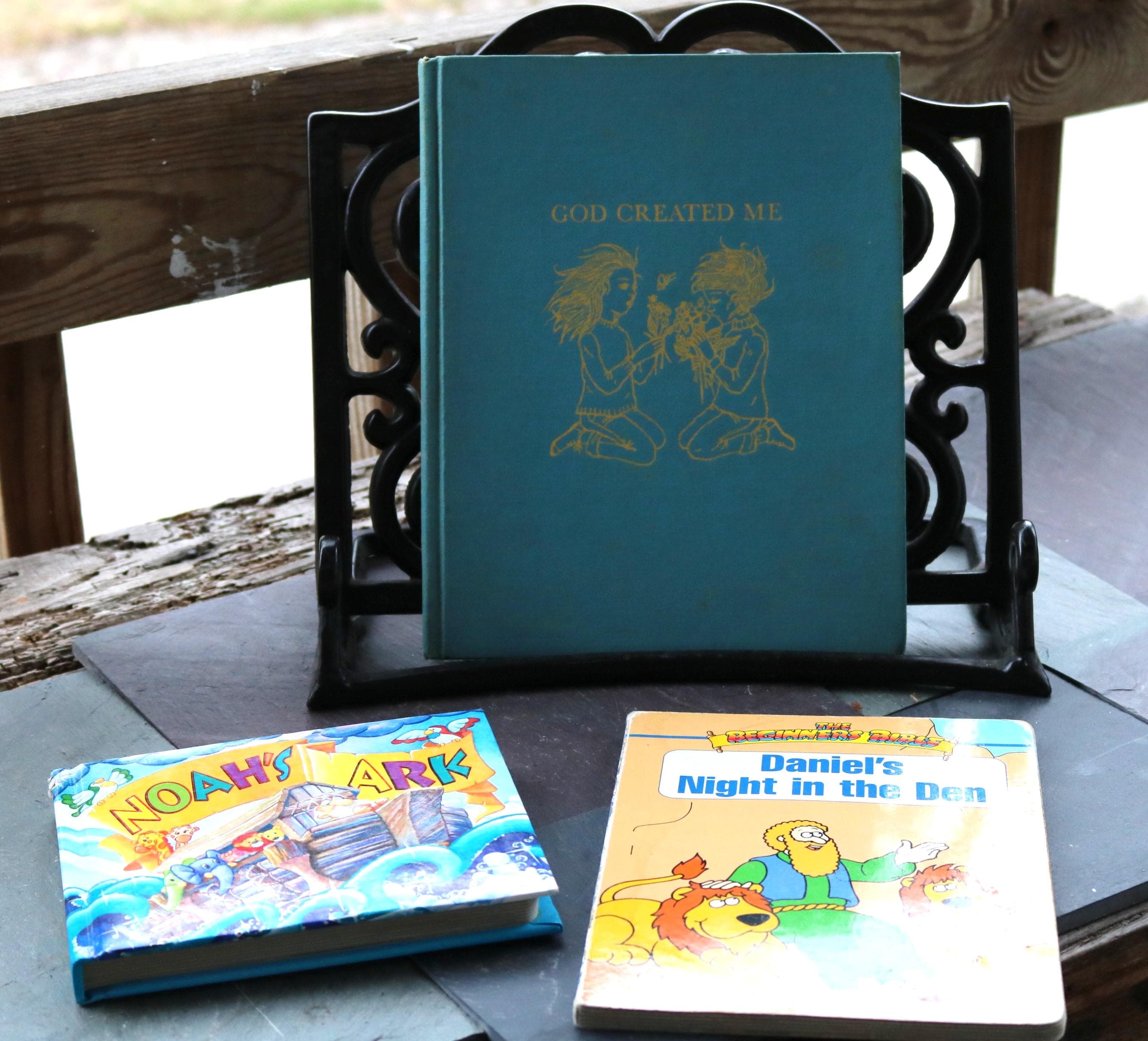 Three Children's Religious Books One-Young Reader Christian - Old Testament 2-Boardbooks