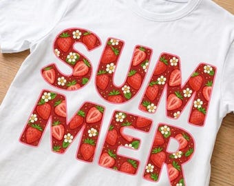 Fresa PNG, Camiseta con ambiente veraniego PNG, Bayas maduras PNG, Descarga de camiseta PNG, Camiseta frutal, Verano PNG, Camiseta de verano PNG, Camiseta de verano