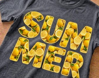 Limón PNG, Camiseta con ambiente veraniego PNG, Bayas maduras PNG, Descarga de camiseta PNG, Camiseta frutal, Verano PNG, Camiseta de limón