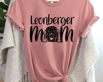 Leonberger Mom Unisex Shirt - 15 Color Options - XS-4XL