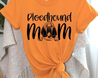 Bloodhound Mom Unisex Shirt - 15 Color Options - XS-4XL