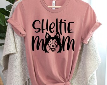 Sheltie Mom Unisex Shirt - 15 Color Options - XS-4XL