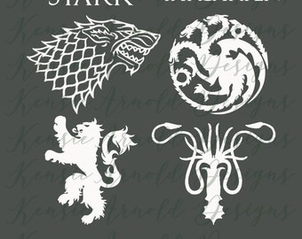 house stark dog bandana