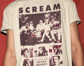 Vintage Scream 1996 Horror Movie T-Shirt – Halloween Tee