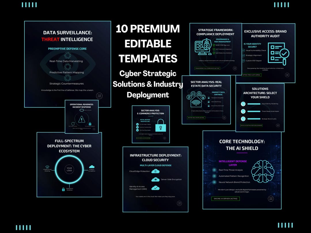 Cybersecurity Strategic Templates: ISO, NIST Frameworks, Industry ...