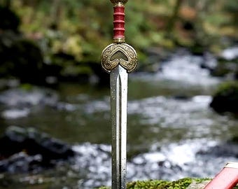 Custom Handmade Herugrim king Theoden Sword, Carbon Steel Blade, Gift For Men, Best Wedding, Anniversary Gift, Gift for Collector