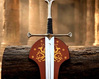 Handmade King Elendil Broken Sword | Isildur’s Heirloom Replica | War of the Last Alliance | Medieval Fantasy Cosplay | Anniversary Gift