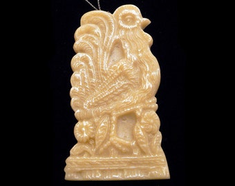 Handmade Artisanal Beeswax Ornament - 17th Century COCK or ROOSTER