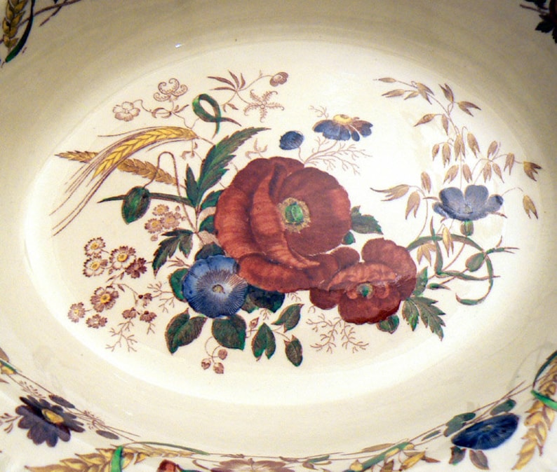 WEDGWOOD Etruria England Cornflower Oval Serving Dish / Bowl Etsy UK