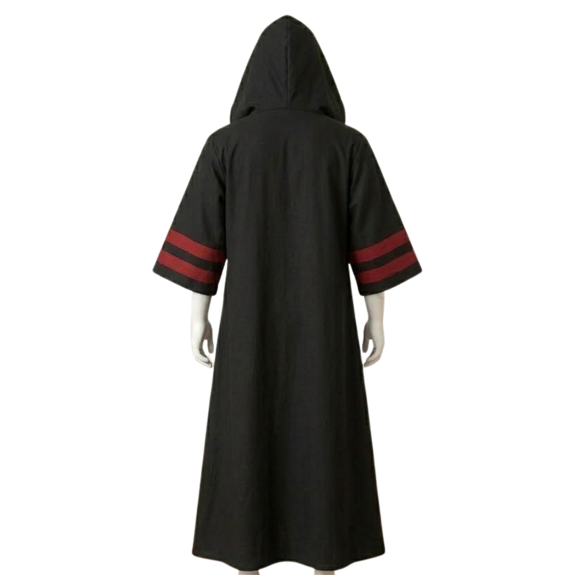 Villian Robe Star Wars Sith Acolyte Robe, Hooded Jedi Cloak, Cosplay Villain Outfit ...