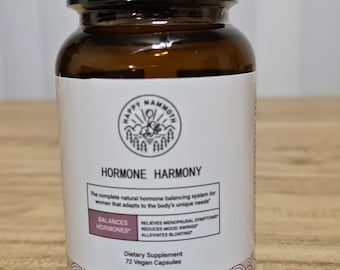Hormone Harmony Supplement For Women: Natural PMS, Menopause Relief, Mood Support Bloating Aid