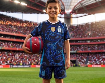 Argentina World Cup Away & Home Football Jersey Kit