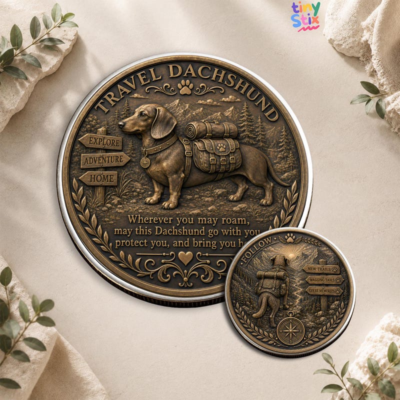 Dachshund Coins - Etsy